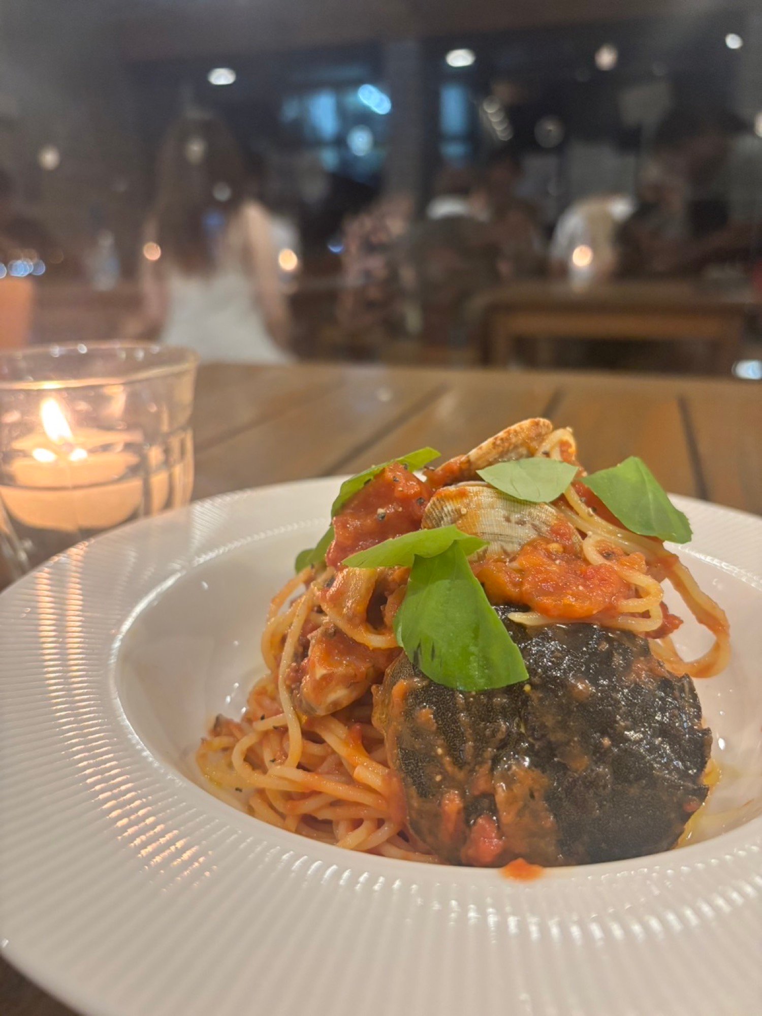 魚介を使ったパスタの一例